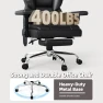 Thumbnail Heated Massage Office Chair with Foot Rest — Smart Chairs, Mvpipi
