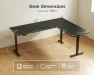 Thumbnail Reversible L Shaped Electric Standing Desk — Standing Desk, OffiGo