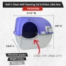 Thumbnail Roll 'n Clean Automatic Self Cleaning Litter Box with Enclosed Lid — Self-Cleaning Litter Box, Omega Paw