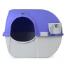 Thumbnail Roll 'n Clean Automatic Self Cleaning Litter Box with Enclosed Lid — Self-Cleaning Litter Box, Omega Paw