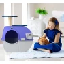 Thumbnail Roll 'n Clean Automatic Self Cleaning Litter Box with Enclosed Lid — Self-Cleaning Litter Box, Omega Paw