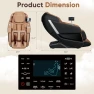 Thumbnail Zero Gravity Full Body Massage Chair with SL-Track, Heating & AI Voice Control — Massage Chairs, Homall