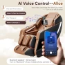 Thumbnail Zero Gravity Full Body Massage Chair with SL-Track, Heating & AI Voice Control — Massage Chairs, Homall