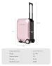 Thumbnail Rideable Smart Carry-On Luggage — Smart Luggage, AOTOS