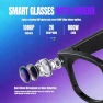 Thumbnail Smart Glasses with HD Camera, AI Assistant, AR Display, and Bone Conduction Speakers — Smart Glasses, UouNeaCo