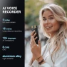 Thumbnail Voice Recorder with Transcription, Translation, and Touchscreen — Translator Device, Rpbznr