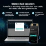 Thumbnail Voice Recorder with Transcription, Translation, and Touchscreen — Translator Device, Rpbznr