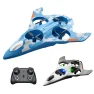 3-in-1 Land Sea Air Hover Fighter Glider with Altitude Hold — Drone, 4DRC