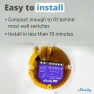 Thumbnail Smart Dimmer with Power Monitoring — Smart Switch, Shelly