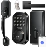 Thumbnail WiFi Smart Door Lock with Keypad and Handle Set — Smart Lock, VCHOO