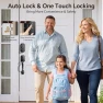 Thumbnail WiFi Smart Door Lock with Keypad and Handle Set — Smart Lock, VCHOO