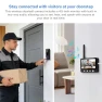 Thumbnail Wireless Doorbell Camera Video Intercom System with Indoor Visual Base Station — Video Doorbell, Daxadripo