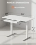 Thumbnail Electric Standing Desk with Drawers — Standing Desk, ErGear