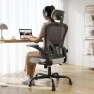 Thumbnail Ergonomic Desk Chair with High Back, Flip-up Armrests — Smart Chairs, Synorla