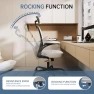 Thumbnail Ergonomic Desk Chair with High Back, Flip-up Armrests — Smart Chairs, Synorla