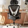 Thumbnail Ergonomic Mesh Office Chair with 3D Adjustable Lumbar Support and 3D Armrests — Smart Chairs, HOLLUDLE