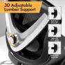 Thumbnail Ergonomic Mesh Office Chair with 3D Adjustable Lumbar Support and 3D Armrests — Smart Chairs, HOLLUDLE