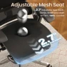 Thumbnail Ergonomic Office Chair with Sync Lumbar Support, Sliding Seat, 4D Arm, 150° Recline, Adjustable Back, Footrest, Aluminum... — Smart Chairs, GABRYLLY