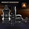 Thumbnail Gaming Chair with Massage & Footrest — Smart Chairs, Homall