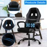 Thumbnail Gaming Chair with Massage, Ergonomic High Back, Adjustable — Smart Chairs, Dkeli