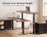 Thumbnail L Shaped Electric Standing Desk with Drawers & File Cabinet Sets — Standing Desk, OffiGo