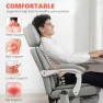 Thumbnail Massage Office Chair with Lumbar Heat, Ergonomic Executive Desk Chair with Adjustable Headrest, Vibration, Reclining,... — Massage Chairs, HOMCOM