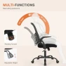 Thumbnail Office Computer Desk Chair, Ergonomic Mid-Back Mesh Rolling Work Swivel Task Chair with Wheels, Comfortable Lumbar... — Smart Chairs, Sweetcrispy