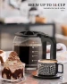 Thumbnail Programmable Drip Coffee Maker with Timer, Keep Hot Plate & Reusable Filter — Coffee Maker, Kismile