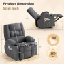 Thumbnail Rocker Recliner Chair with Massage and Heat — Massage Chairs, BIGGARSIT