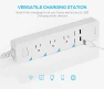 Thumbnail Smart Power Strip with Wi-Fi, Surge Protection, and Voice Control — Smart Plug, TORCHSTAR