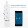 Thumbnail Smart Power Strip with Wi-Fi, Surge Protection, and Voice Control — Smart Plug, TORCHSTAR