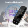 Thumbnail Voice Recorder with Playback, 80GB Memory, Real-Time Transcription and AI Summary — Translator Device, Mipeggy