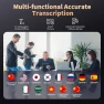 Thumbnail Voice Recorder with Transcription, Summarization, and Translation — Translator Device, HUREWA