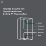 Thumbnail Multi-Location White Wi-Fi Touchless Illuminated Light Switch — Smart Switch, Cync