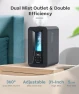 Thumbnail Cool Mist Top Fill Humidifier with Aroma Diffuser, Humidistat, Night Light — Humidifier, BREEZOME
