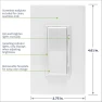 Thumbnail Decora Smart Phase Selectable Dimmer Switch — Smart Switch, Leviton