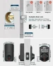 Thumbnail Keyless Entry Door Lock with Keypad — Smart Lock, TEEHO