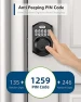Thumbnail Keyless Entry Door Lock with Keypad — Smart Lock, TEEHO