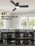 Thumbnail RGB Ceiling Fan with Light — Smart Fan, Homlit