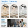 Thumbnail Smart Ceiling Fan with Lights — Smart Fan, GentleBreeze