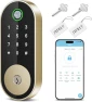 Thumbnail Smart Deadbolt with Keypad and Fingerprint — Smart Lock, Sifely