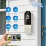 Thumbnail Wireless Doorbell Camera with Receiver — Video Doorbell, NexoSora