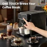 Thumbnail Automatic Espresso Machine with Grinder and Milk Frother — Coffee Maker, LINKLIFE