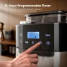 Thumbnail Digital Drip Coffee Maker with Built-In Grinder — Coffee Maker, Kismile
