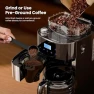 Thumbnail Digital Drip Coffee Maker with Built-In Grinder — Coffee Maker, Kismile