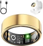 Thumbnail Fitness Ring with Heart Rate, Blood Oxygen, Stress, Sleep, and Step Tracking — Smart Ring, REWSX