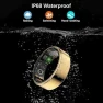 Thumbnail Fitness Ring with Heart Rate, Blood Oxygen, Stress, Sleep, and Step Tracking — Smart Ring, REWSX