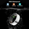 Thumbnail Fitness Ring with Heart Rate, Blood Oxygen, Stress, Sleep, and Step Tracking — Smart Ring, REWSX