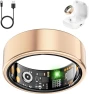 Thumbnail Fitness Ring with Heart Rate, Blood Oxygen, Stress, Sleep, and Step Tracking — Smart Ring, REWSX