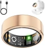 Thumbnail Fitness Ring with Heart Rate, Blood Oxygen, Stress, Sleep, and Step Tracking — Smart Ring, REWSX